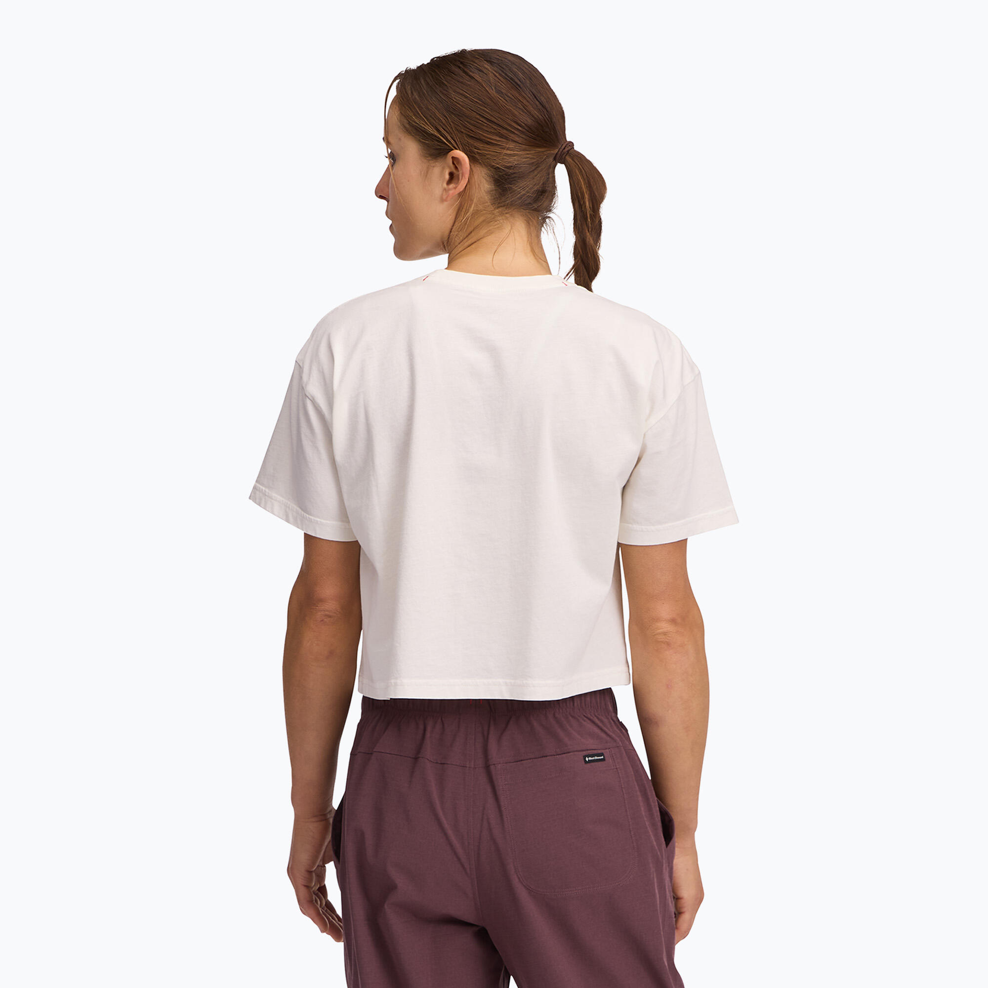 Camiseta femenina Diamond Crops Tee off 1/5