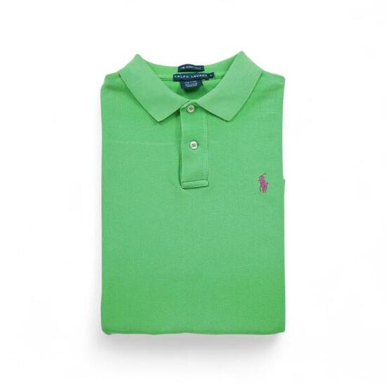 Reconditionné - Polo manches courtes Femme Vert - Très Bon État