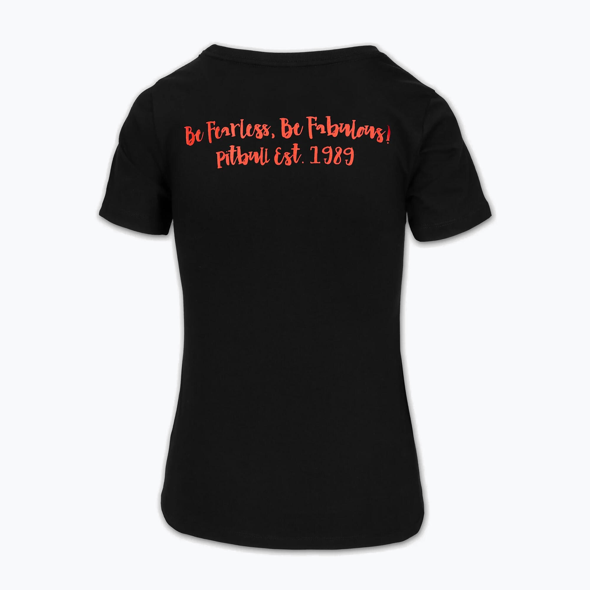 T-shirt femme Pitbull Happy Pit 2 1/5
