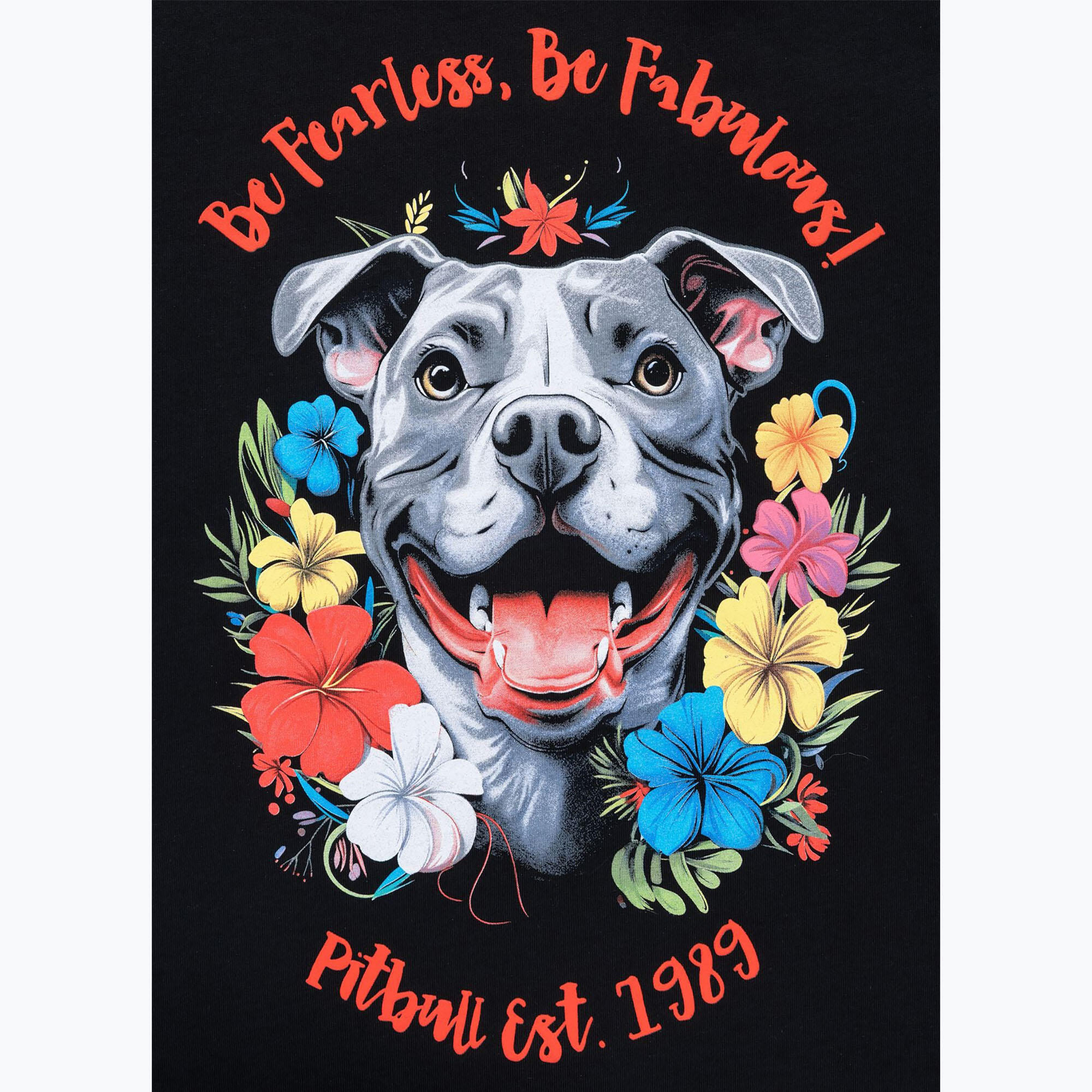 T-shirt femme Pitbull Happy Pit 2 3/5