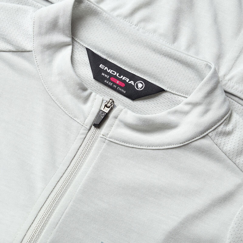 Tricou de ciclism pentru femei Endura Loop cu fermoar