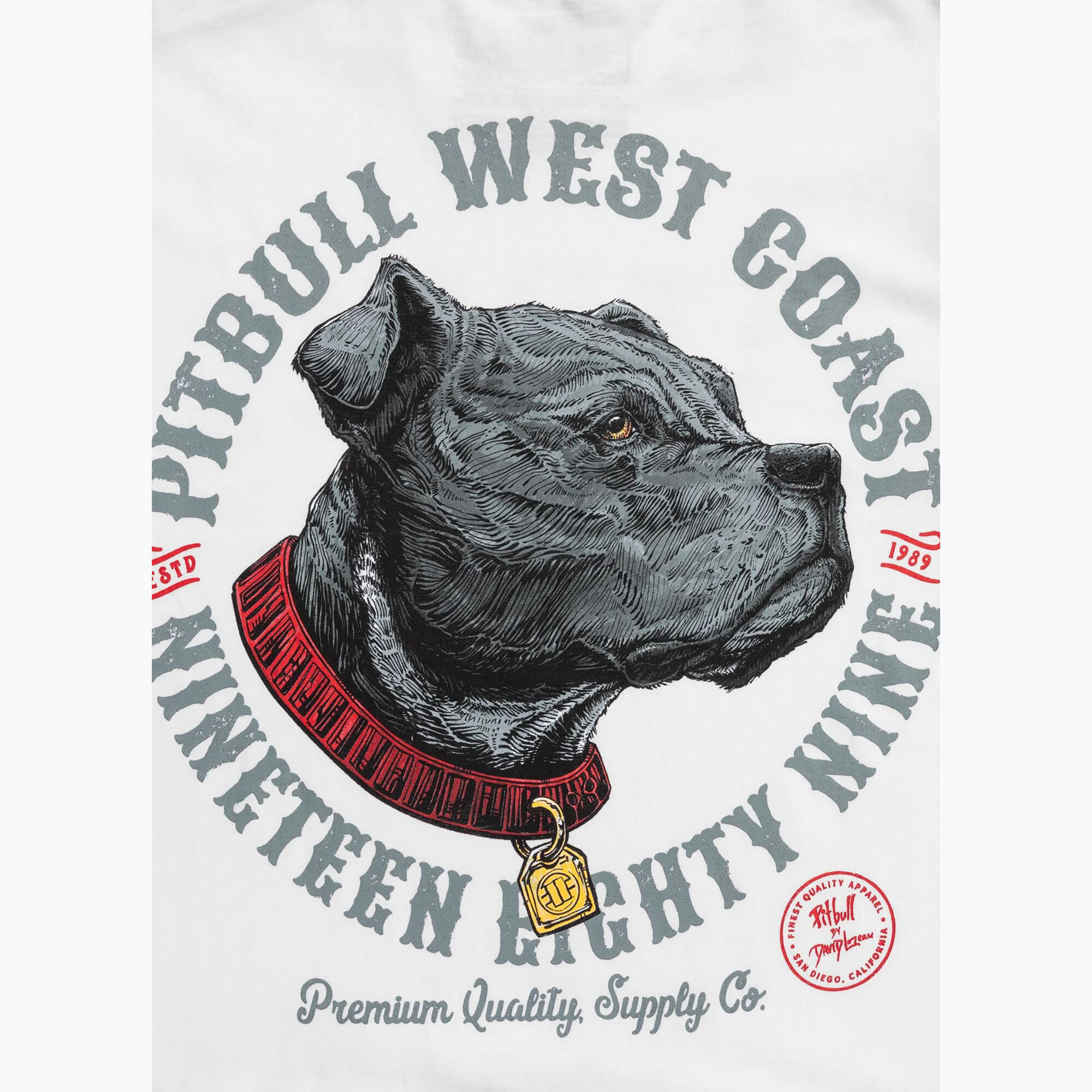 T-shirt homme Pitbull Strength & Respect 5/5