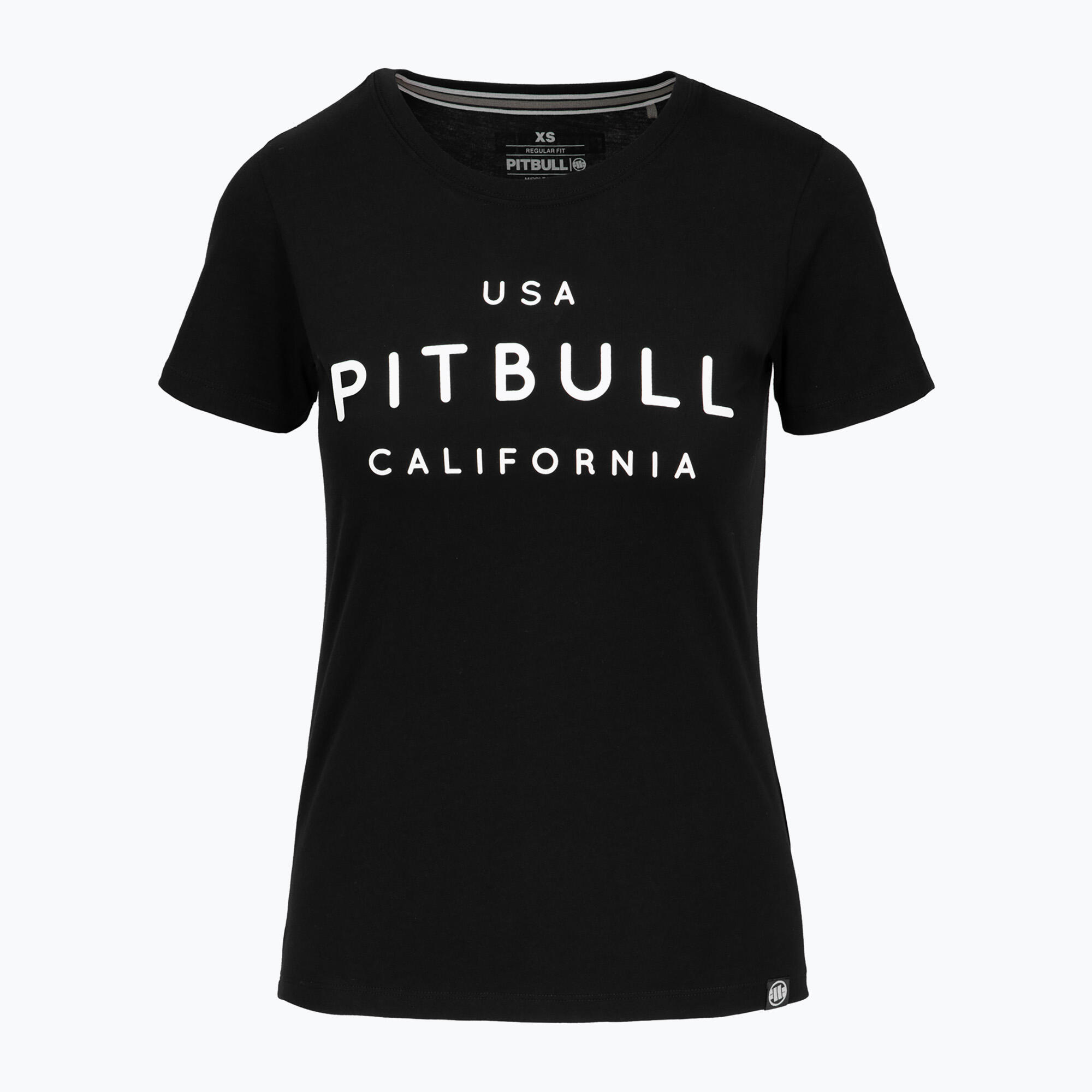 Dames T-shirt Pitbull USA Cal 4/5