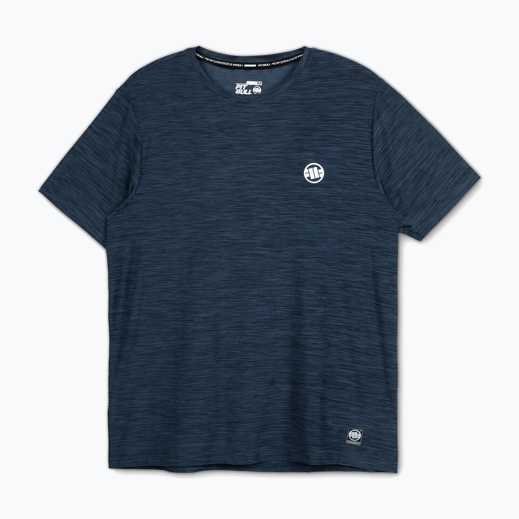 Herren T-Shirt Pitbull Small Logo Casual Sport 3/5