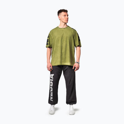 Heren trainingsshirt NEBBIA Washed-Off Lifting Club