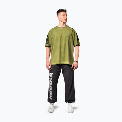 Maglietta da allenamento uomo NEBBIA Washed-Off Lifting Club
