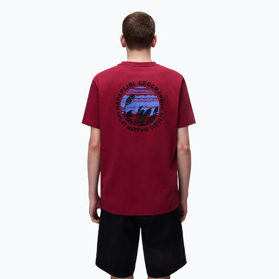 Koszulka męska Napapijri S-Vignonil Back tibetan R1E