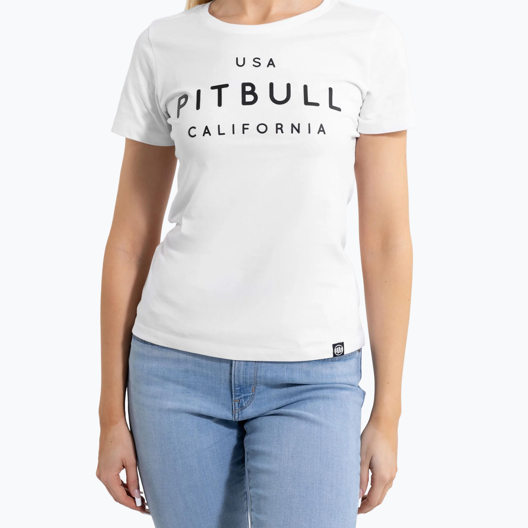 T-shirt femme Pitbull Usa Cal 3/5