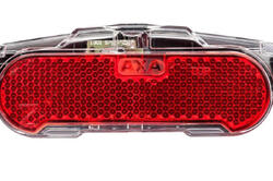 Éclairage arrière dynamo pour porte bagage Axa Slim steady 80mm