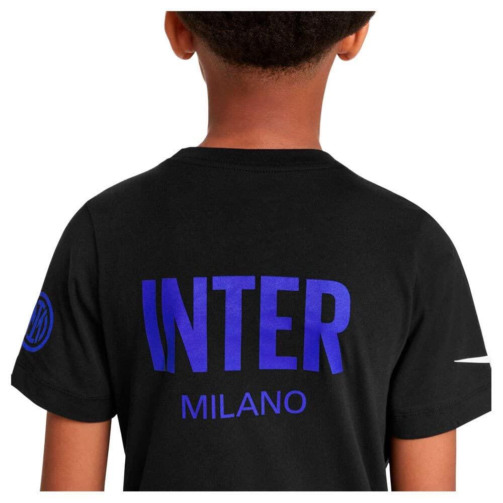 T-shirt junior nike nero 5/6