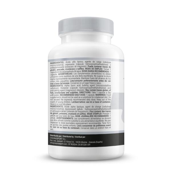R-ALA Alipure® 250 mg - 60 capsule vegetali MASmusculo 2/5