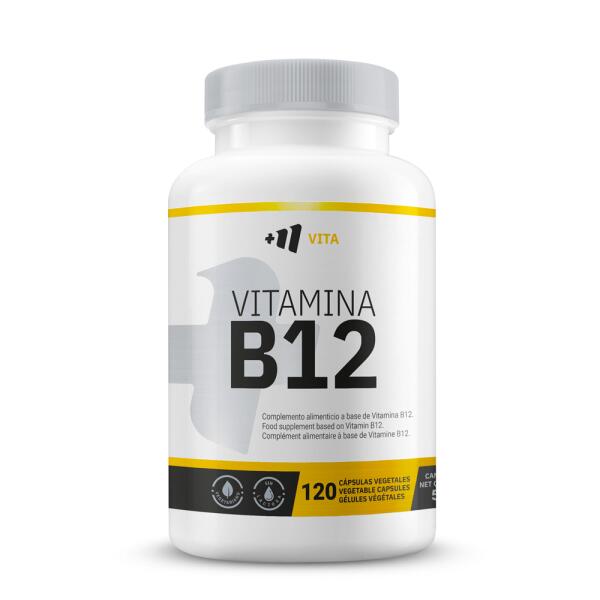 MMSUPPLEMENTS Vitamine B12 1000 ug - 120 Plantaardige capsules MM Supplements