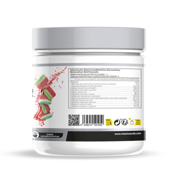 ClonaMaster (Creatine and Master Amino) - 300g Sandias de la gelée de MASmuscul 3/5