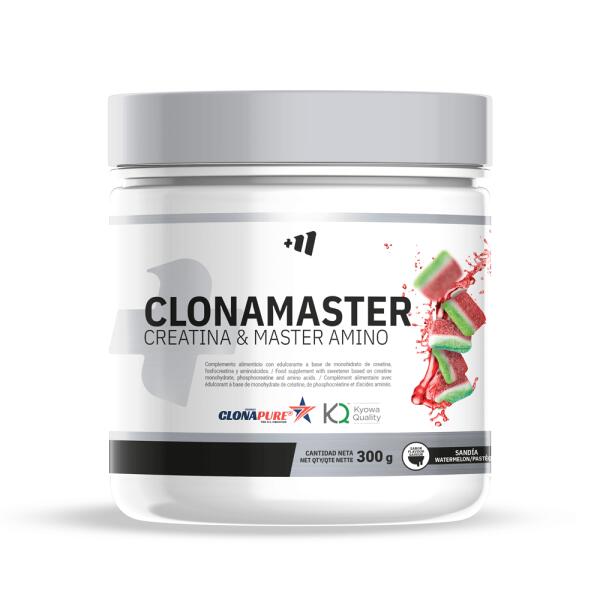 MMSUPPLEMENTS ClonaMaster (Creatina e Master Amino) - 300g Gomas Melancia MM Suplementos