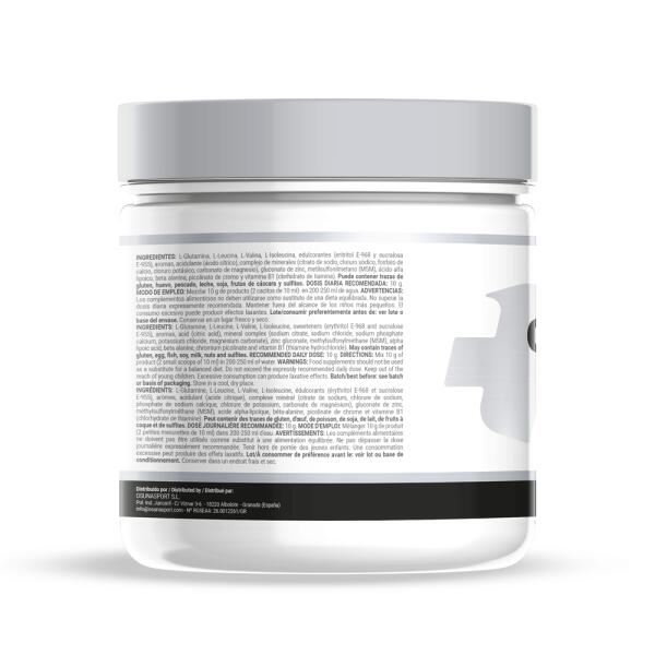 Kyowa® Glutamine + BCAA + Elektrolyten - 300g Citroen MASmusculo 2/6