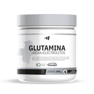 Kyowa® glutamine + bcaa + elektrolyten - 300g citroen mm supplements