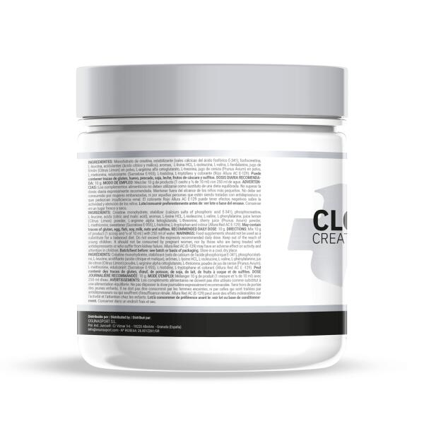 MMSUPPLEMENTS ClonaMaster (Creatine en Master Amino) - 300 g Lollipop MM Supplements