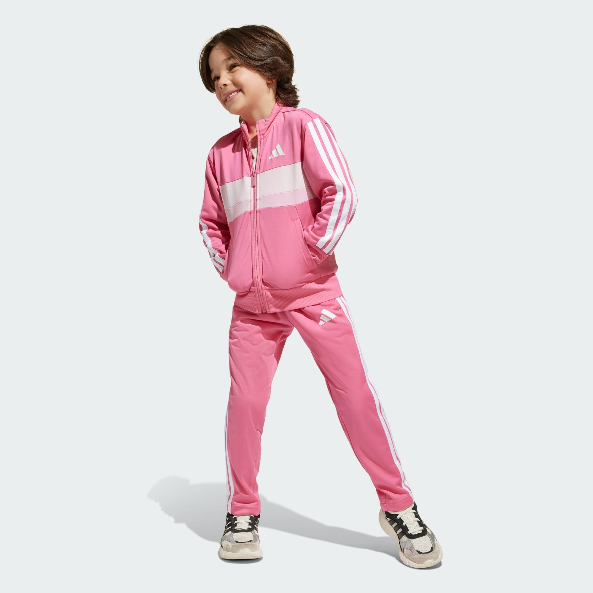 Fato de Treino em Tricô 3-Stripes Tiberio Seasonal Essentials – Criança 3/7