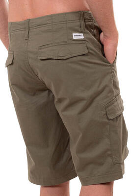 Bermuda cargo uomo in twill