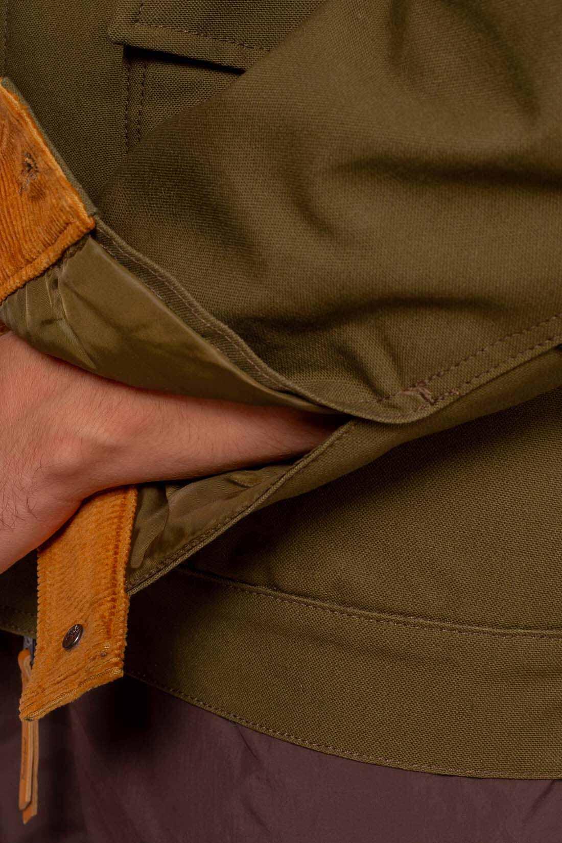 Veste matelassée - sportswear - Homme - Détails en velours côtelé - Camouflage 6/7