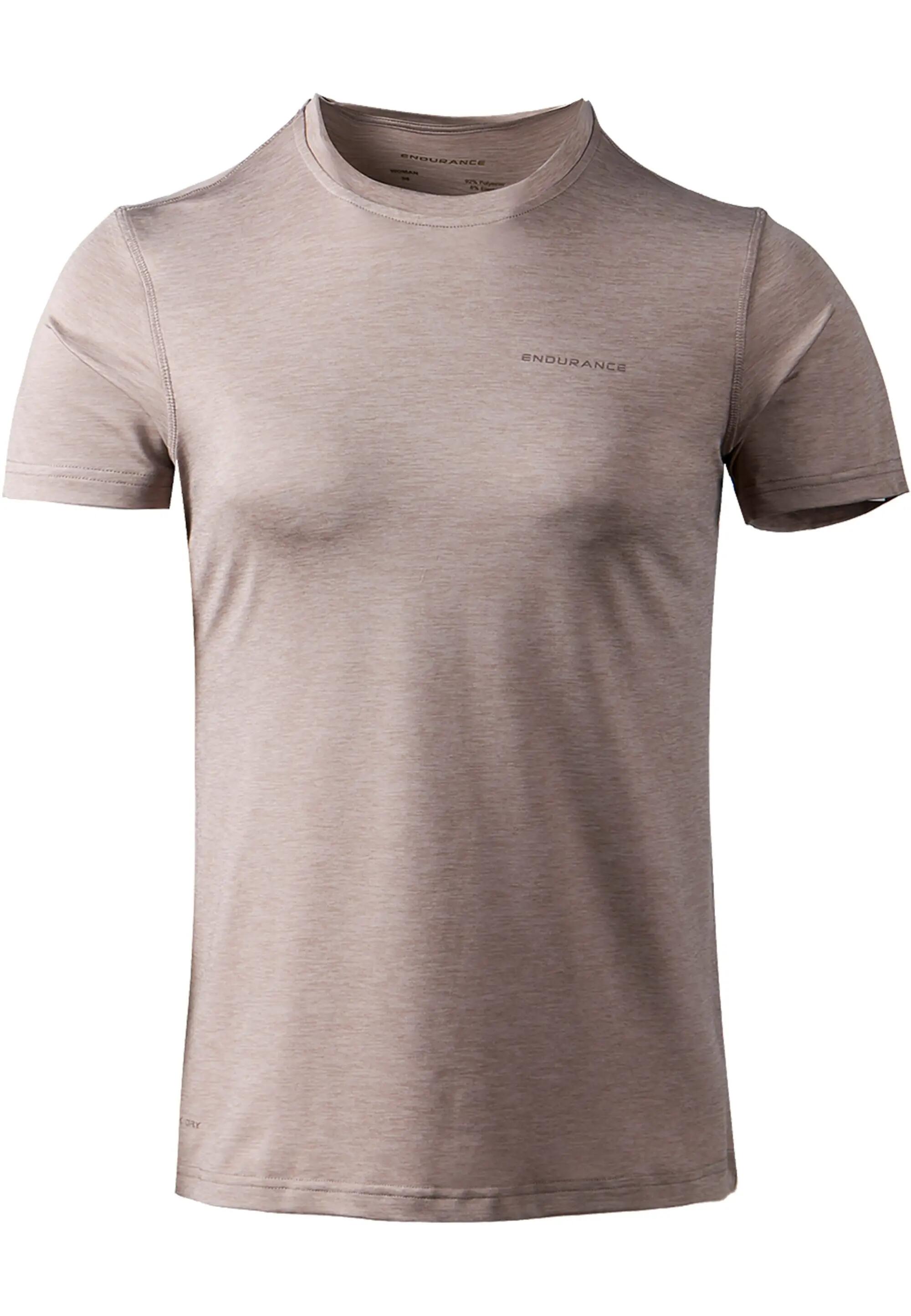 Koszulka treningowa damska Endurance Maje Melange S/S 6/6