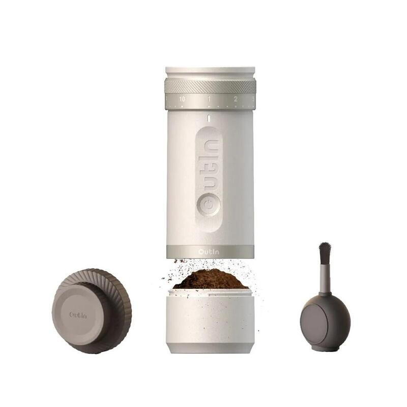 Fino râșniță de cafea electrică portabilă - USB-C reîncărcabilă
