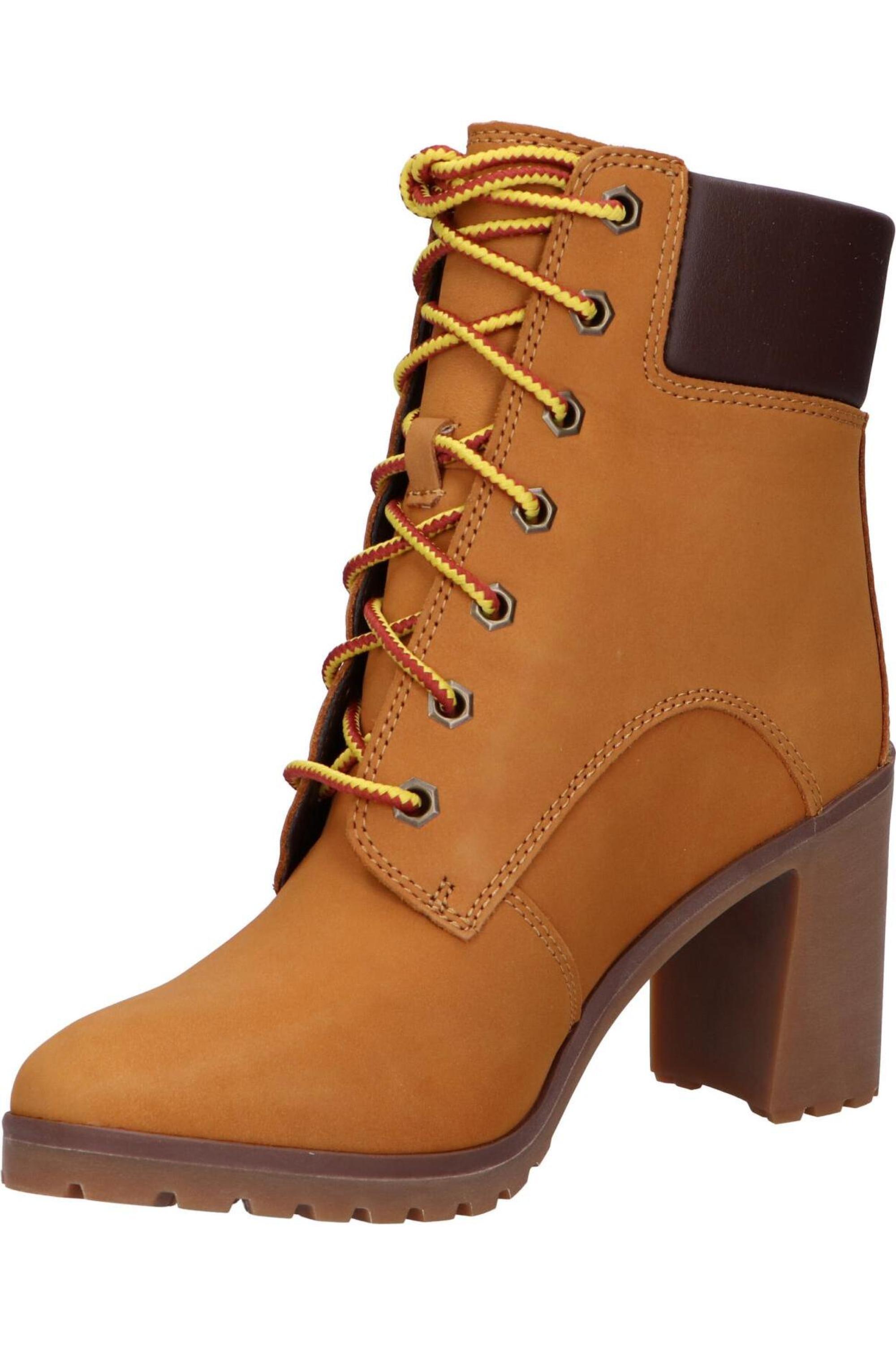 Stivali donna stringati Allington con tacco 3/5