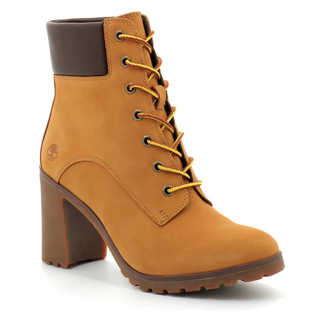 Timberland Womens Wheat Yellow Allington 6 Inch Boots