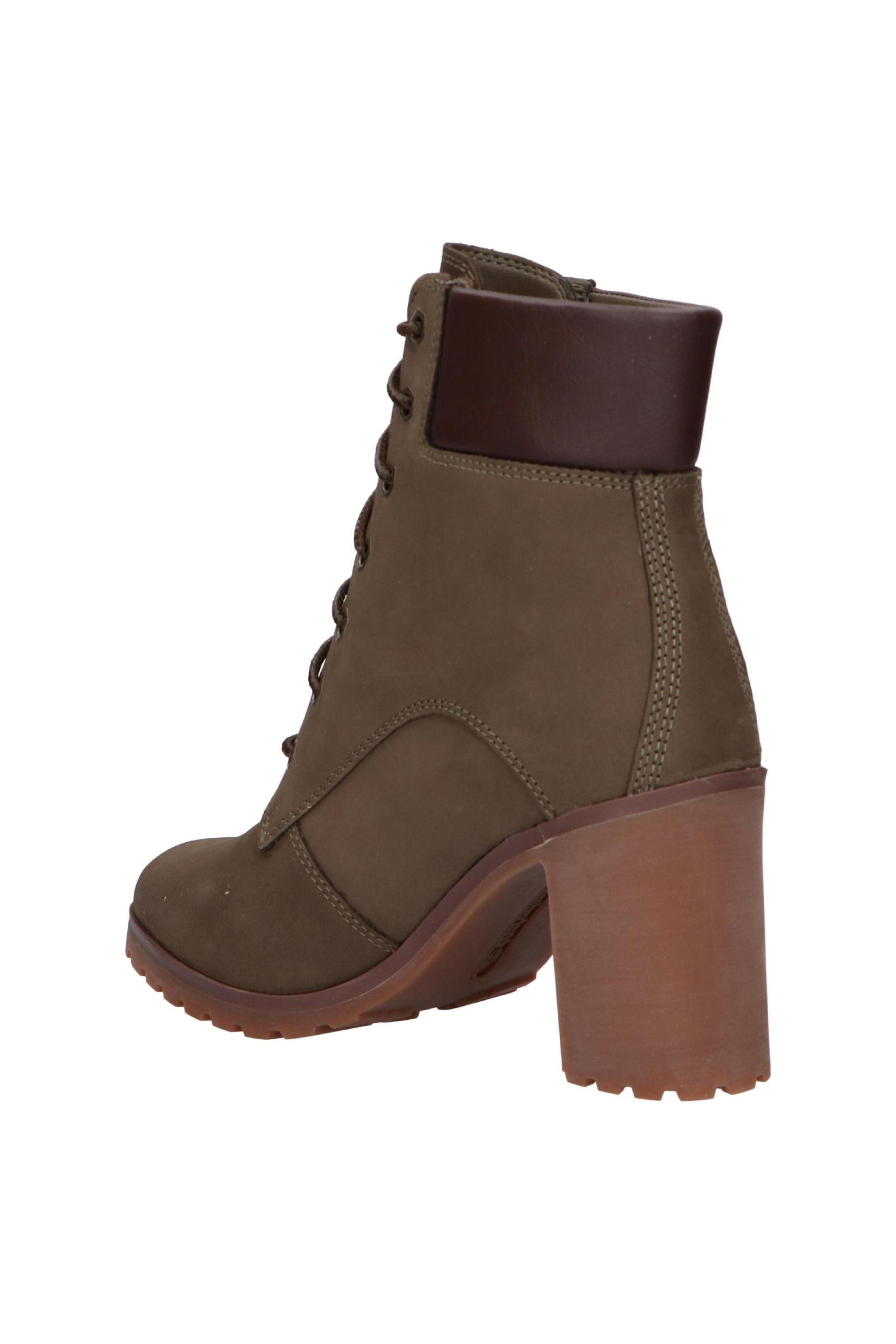 Stivali donna stringati Allington con tacco 5/5