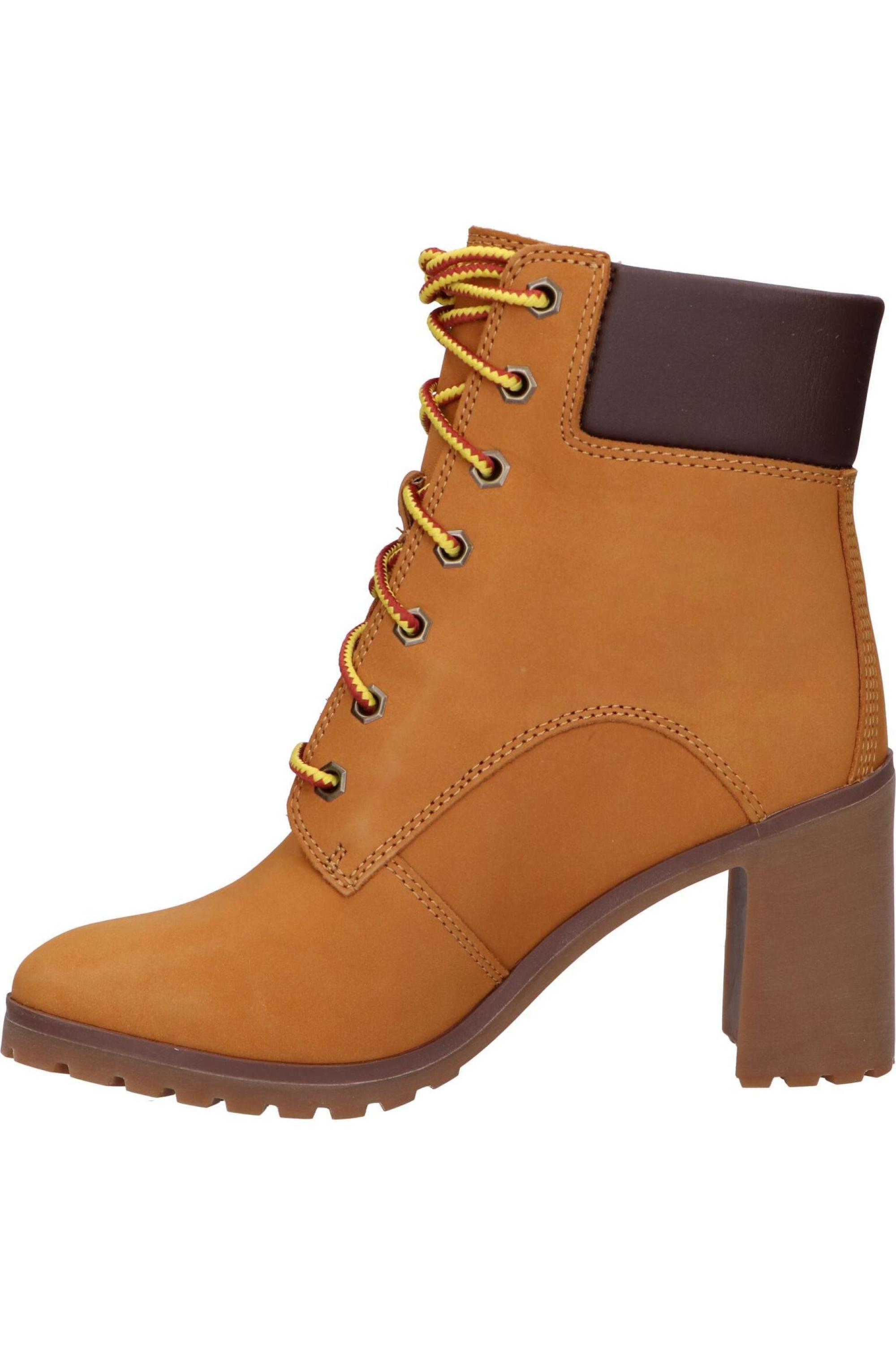 Stivali donna stringati Allington con tacco 4/5