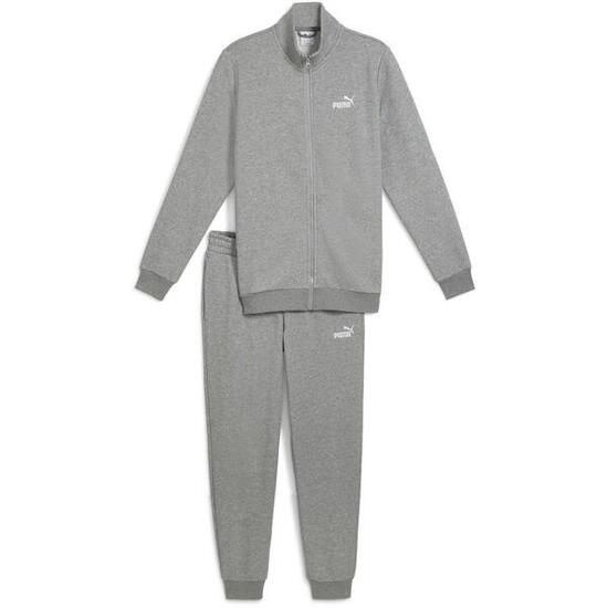 Tuta Puma Ess Sweat Suit Fl Grigio Uomini