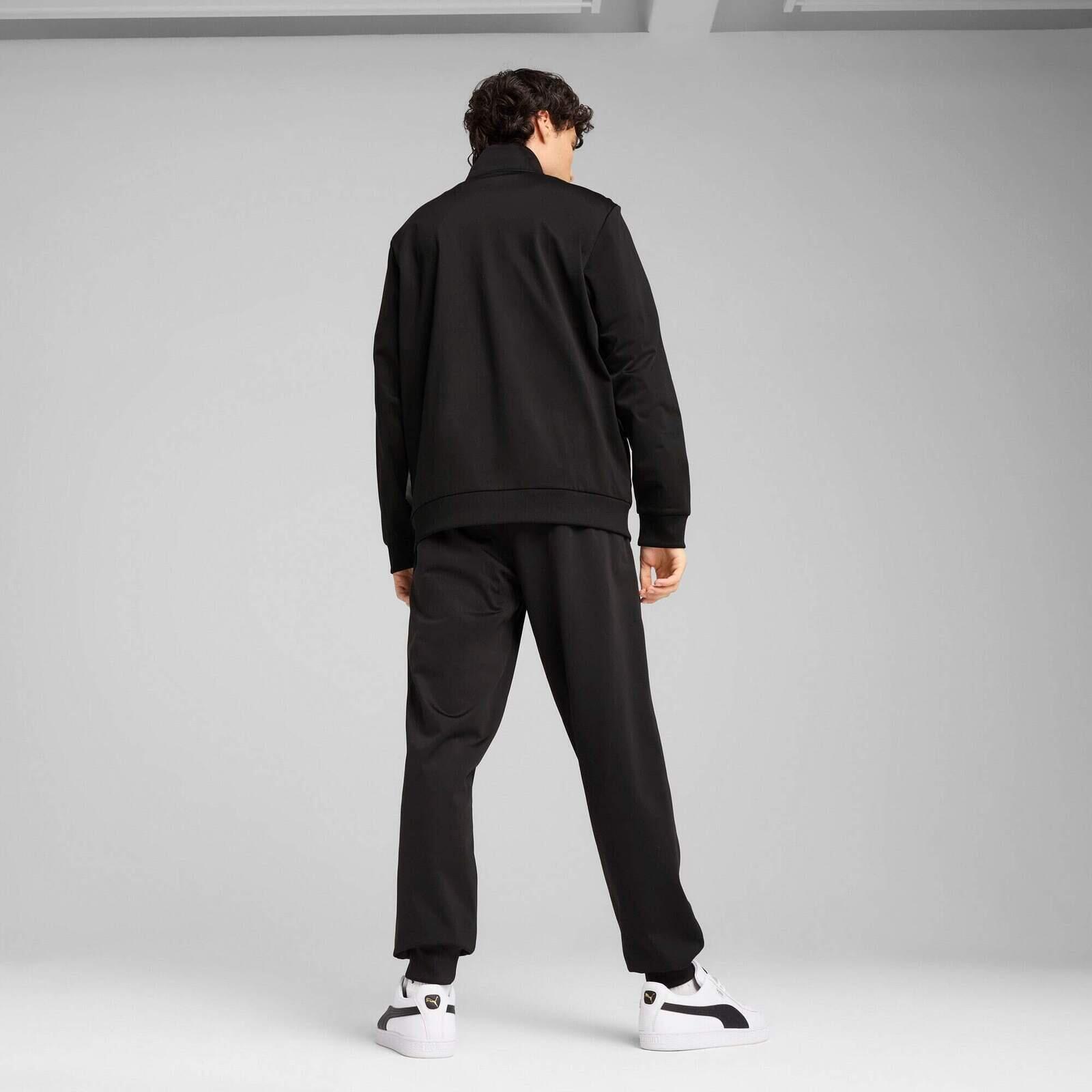 Tuta Puma Poly Colorblock Suit, Nero, Uomini 2/5
