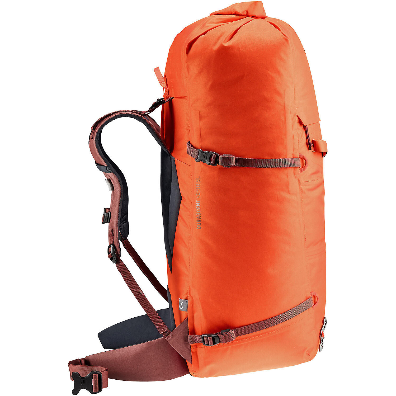 Sac à dos Deuter Durascent 42+10 SL 52L Femme Papaya/Redwood 220D PA TPU encadré 4/7