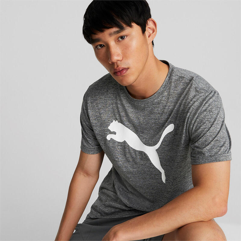 Tricou de antrenament pentru bărbați PUMA Train Fav Heather Cat
