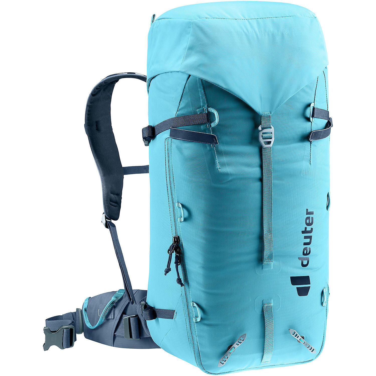 Sac à dos Deuter Guide 32+8 SL femme 32L extensible dos court V‑Frame Lagoon Ink 5/7
