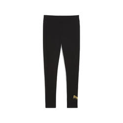 Legging ESS METALLIC Femme PUMA Black Metallic Silver