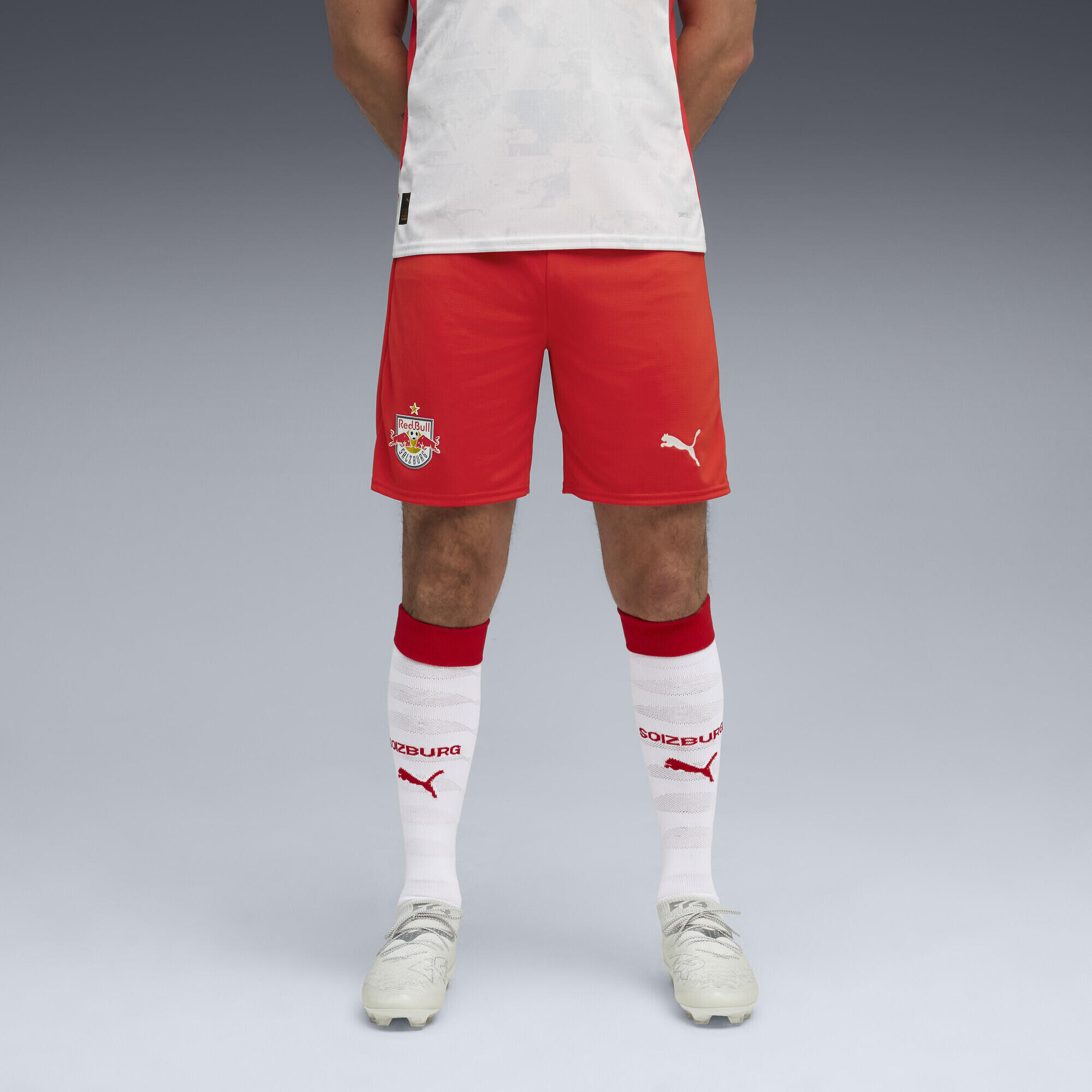 Męskie szorty FC Red Bull Salzburg 25/26 PUMA Red White
