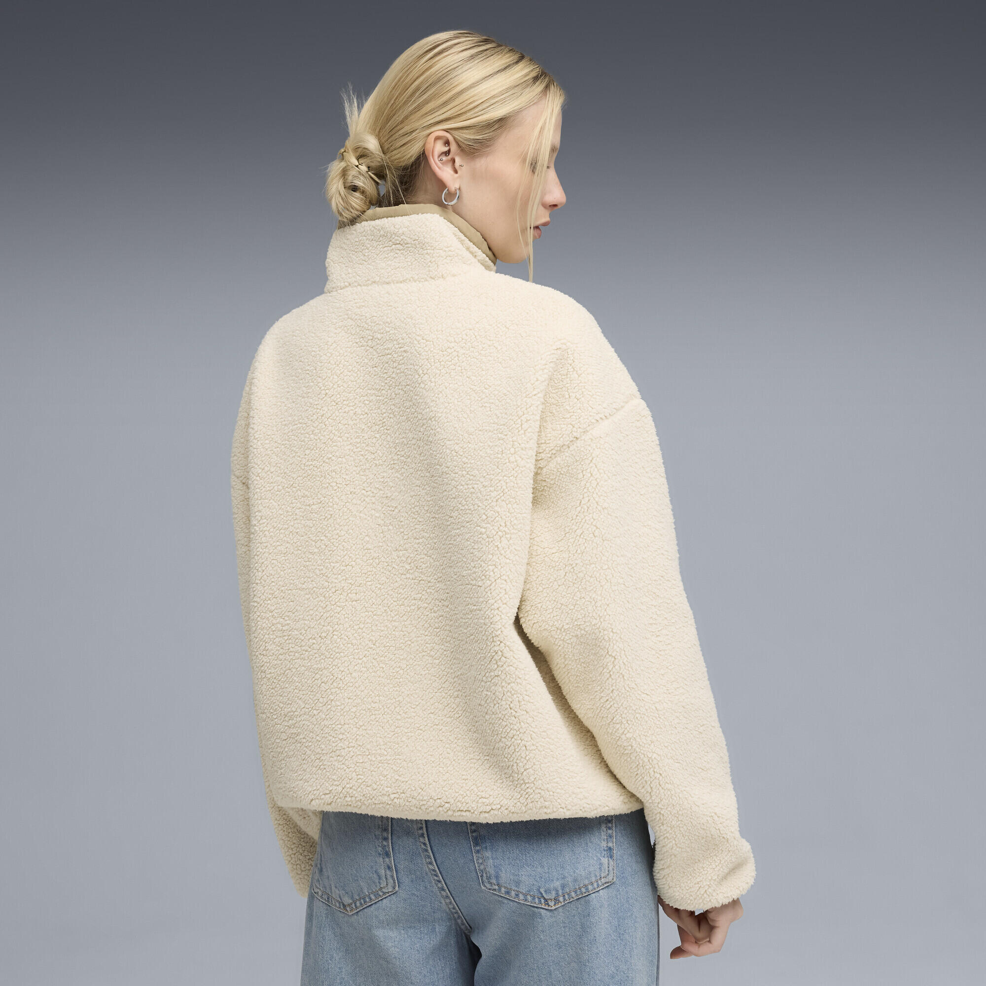 Gilet hybride réversible en sherpa Femme PUMA 3/7