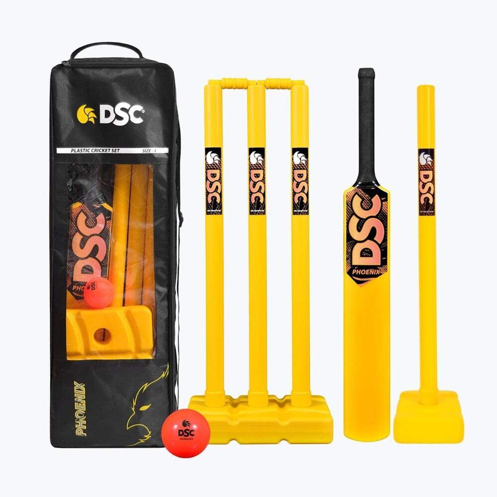 DSC DSC Phoenix Plastic Cricket Set | For Kids | Plastic | Easy to Carry