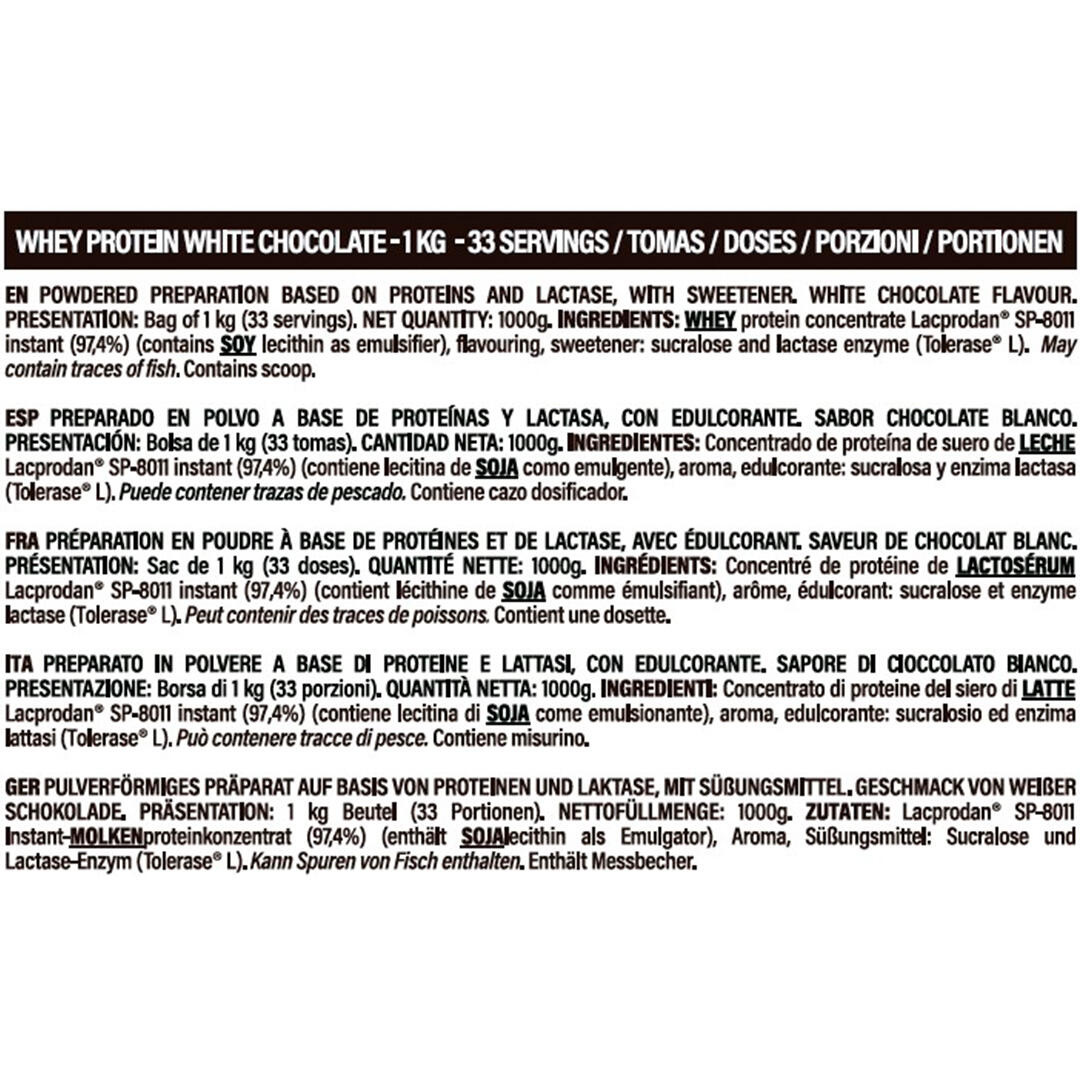 Proteína de suero En Bolsa Life Pro Whey 1kg Proteccion y Crecimiento Muscular 2/6