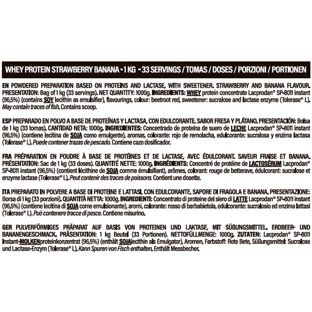Proteína de suero Life Pro Whey 1kg Proteccion y Crecimiento Muscular 2/6
