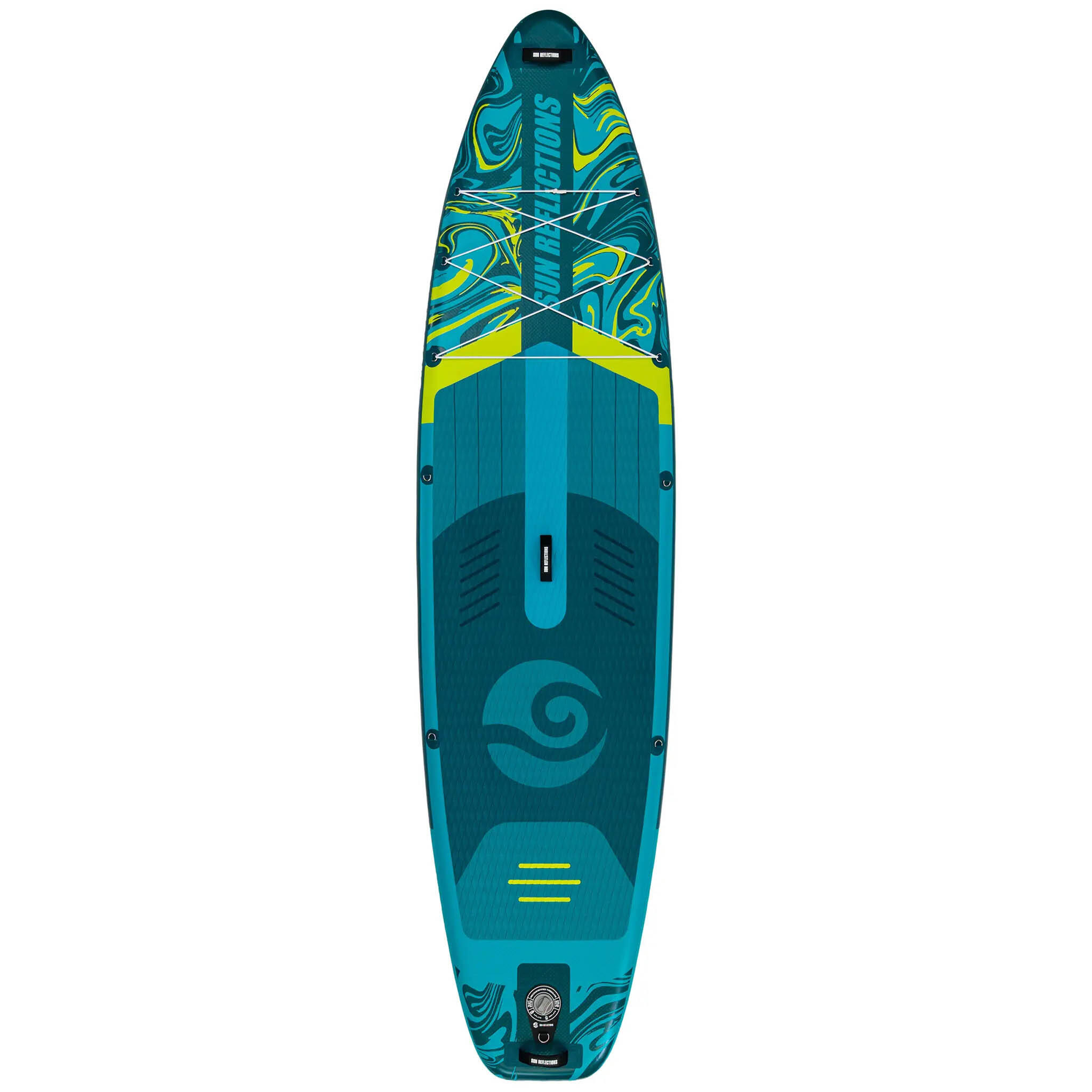 Deska Sup Pompowana Sun Reflections L 11'6" SUPER Combo Emerald Drift 2/7