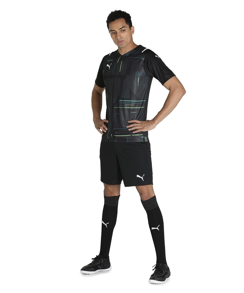 Fußballshorts für Training Herren Schwarz 4/5