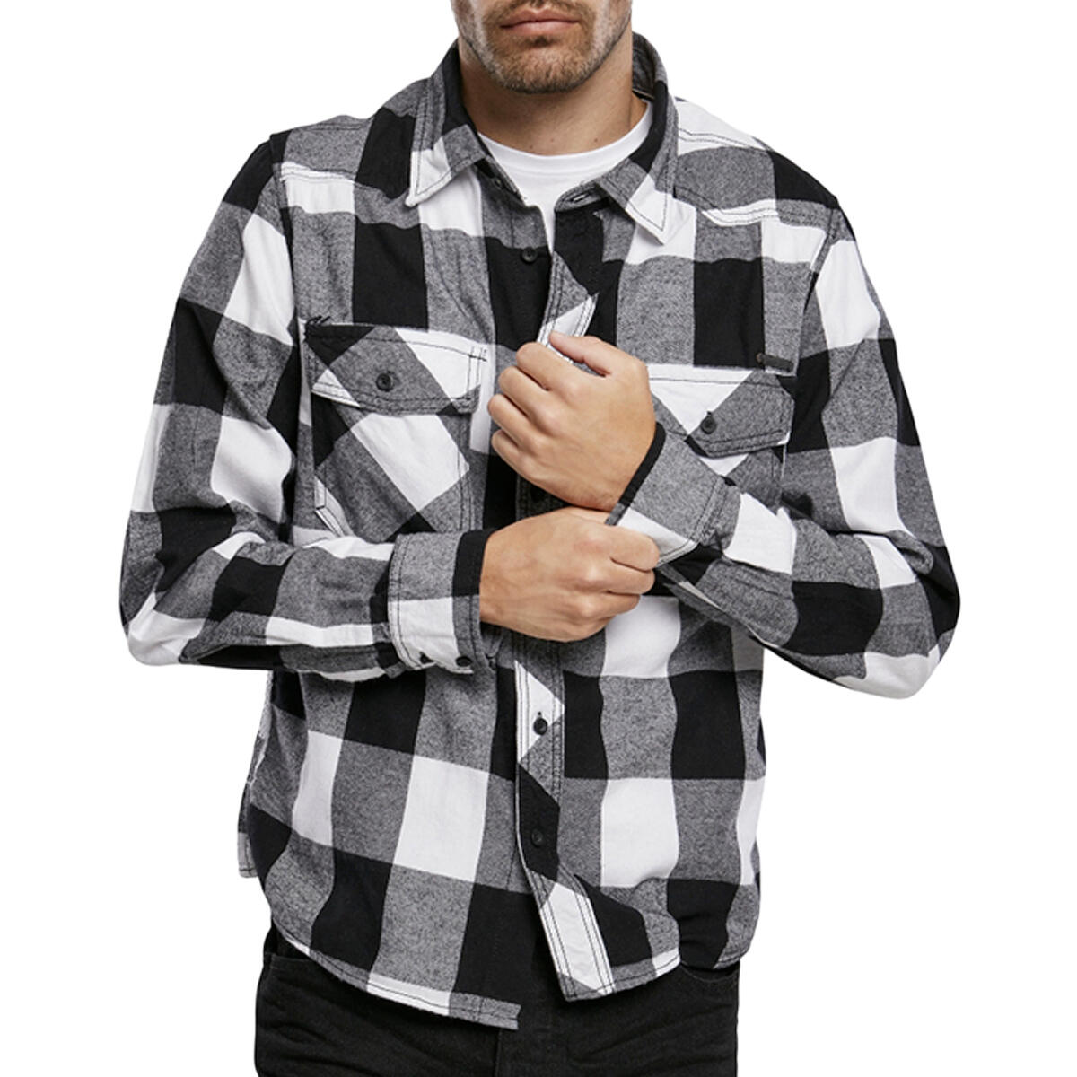 Camicia a quadri a maniche lunghe Brandit 2/4