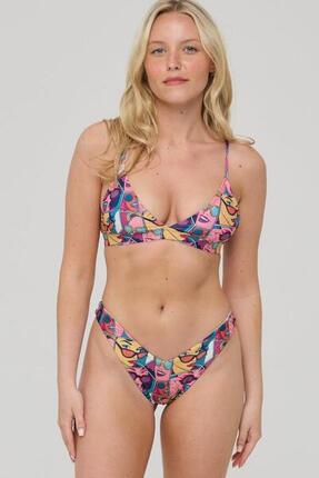 Damen Bikini-Hose V-Schnitt Comic Book Candy