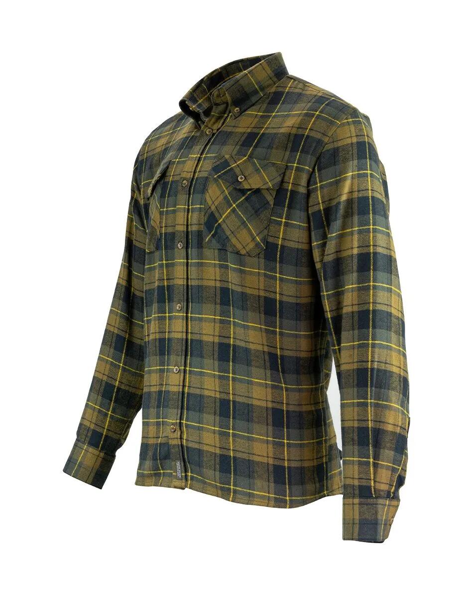 Chemise De Chasse Jack Pyke A Carreau Vert Et Marron 1/6