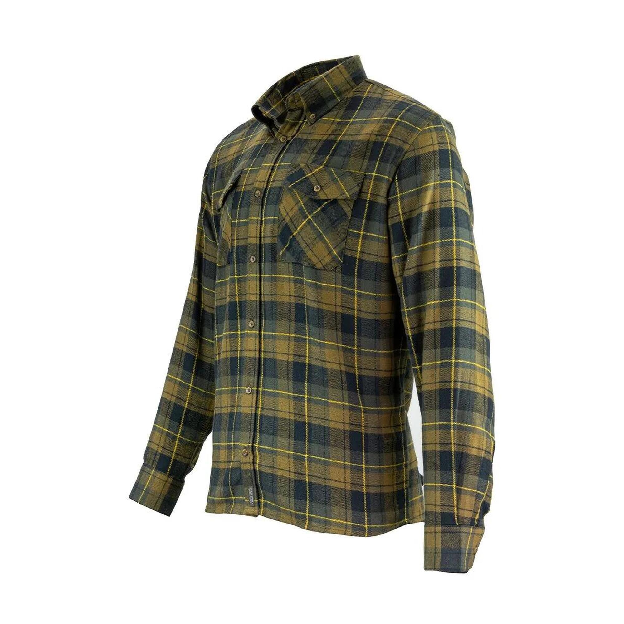 Jack Pyke - Chemise De Chasse Jack Pyke A Carreau Vert Et Marron - Chemise Manches Longues - Vert - Decathlon