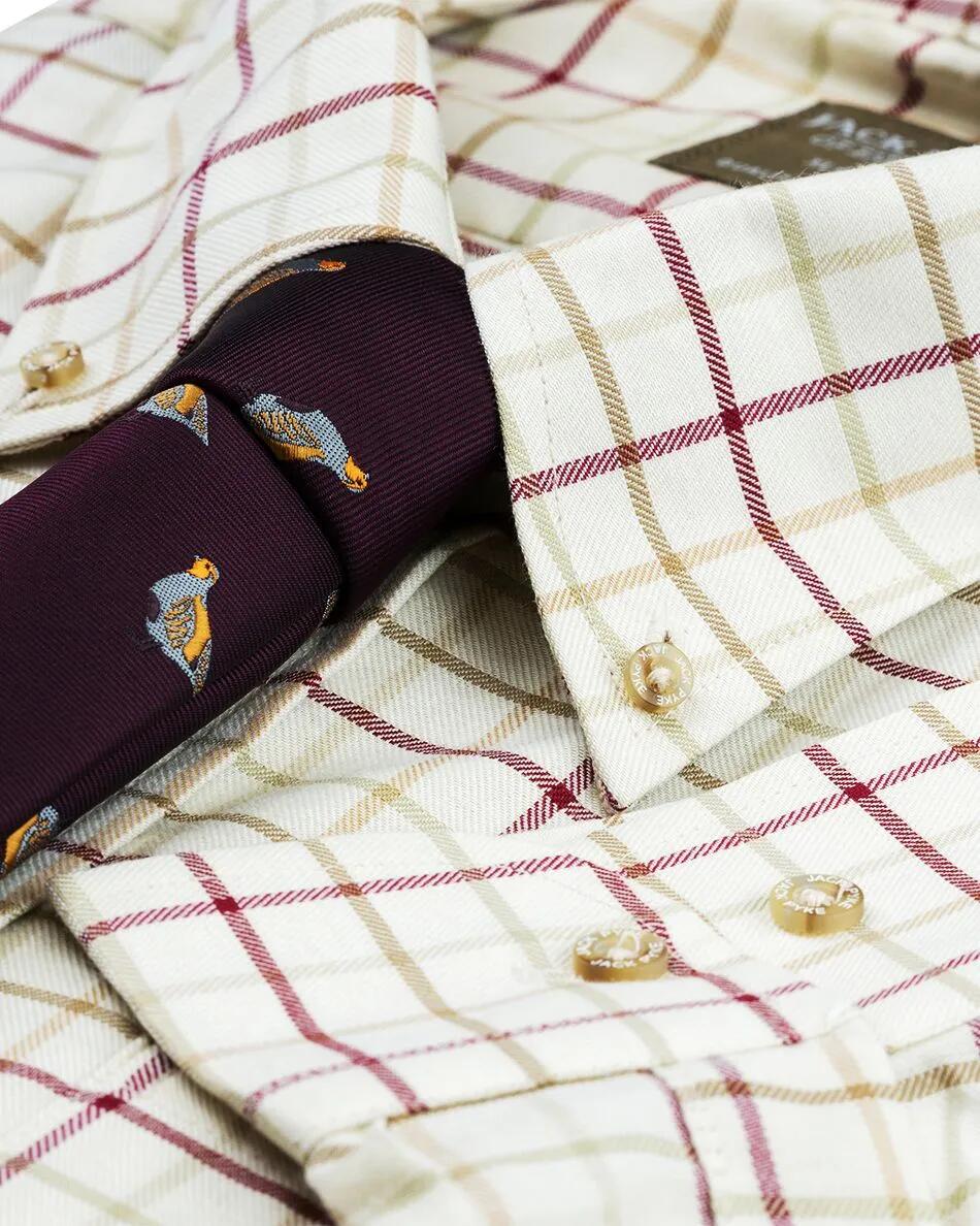 Chemise De Chasse Jack Pyke Bordeaux-M 4/5