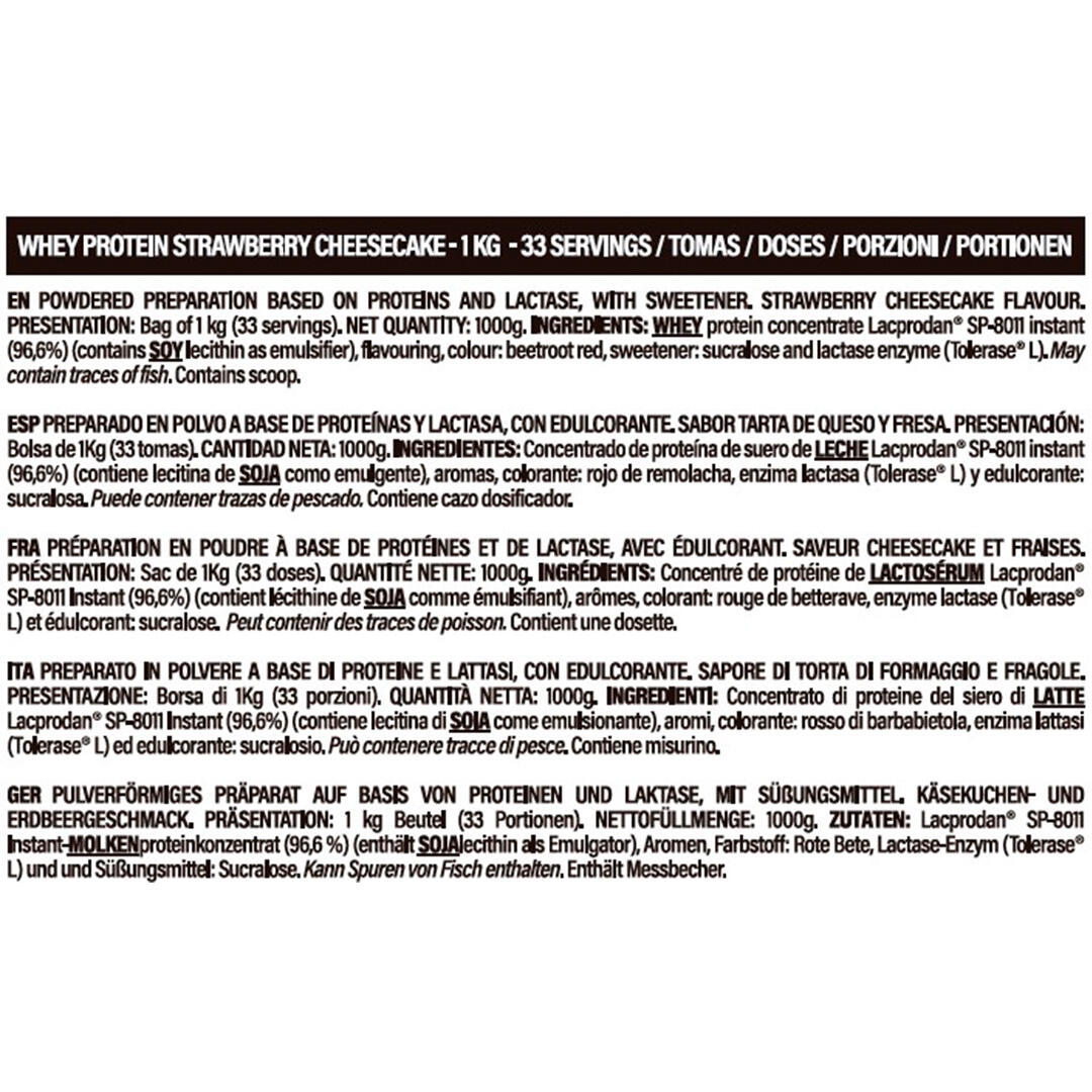 Proteína de suero En Bolsa Life Pro Whey 1kg Proteccion y Crecimiento Muscular 2/6