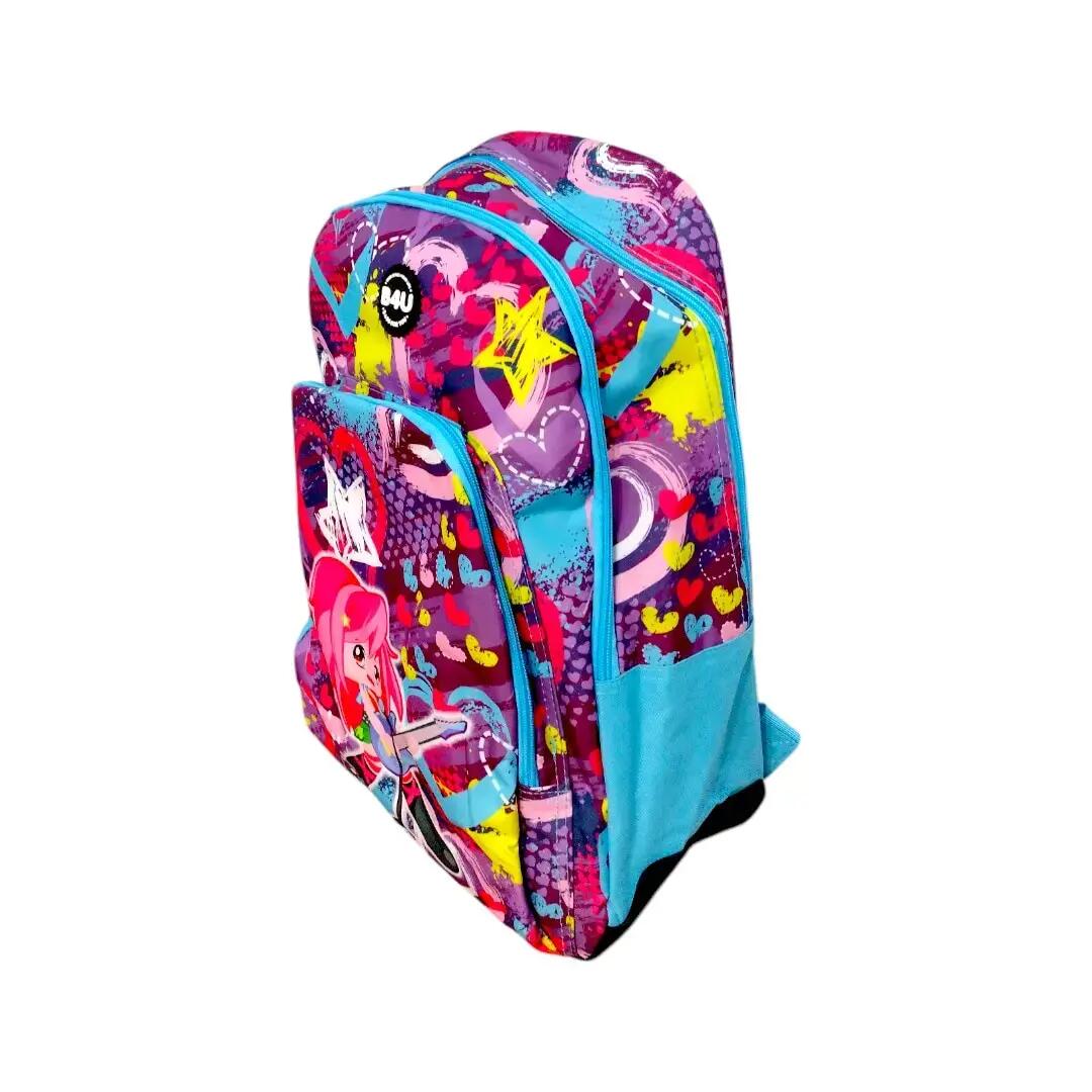 Rucsac ergonomic cu trei compartimente, rezistent la stropi de ploaie, Rock 3/6